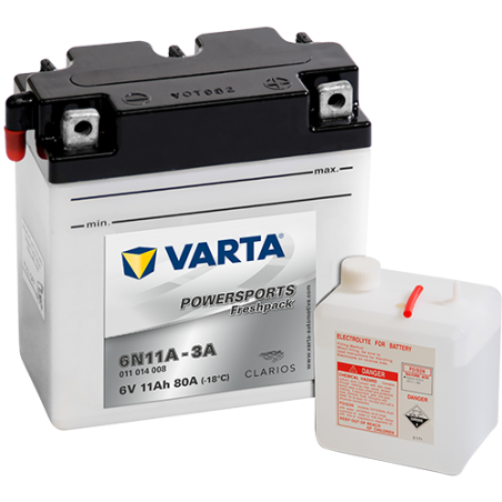 Batería varta 6n11a-3a 6v 4ah - 1