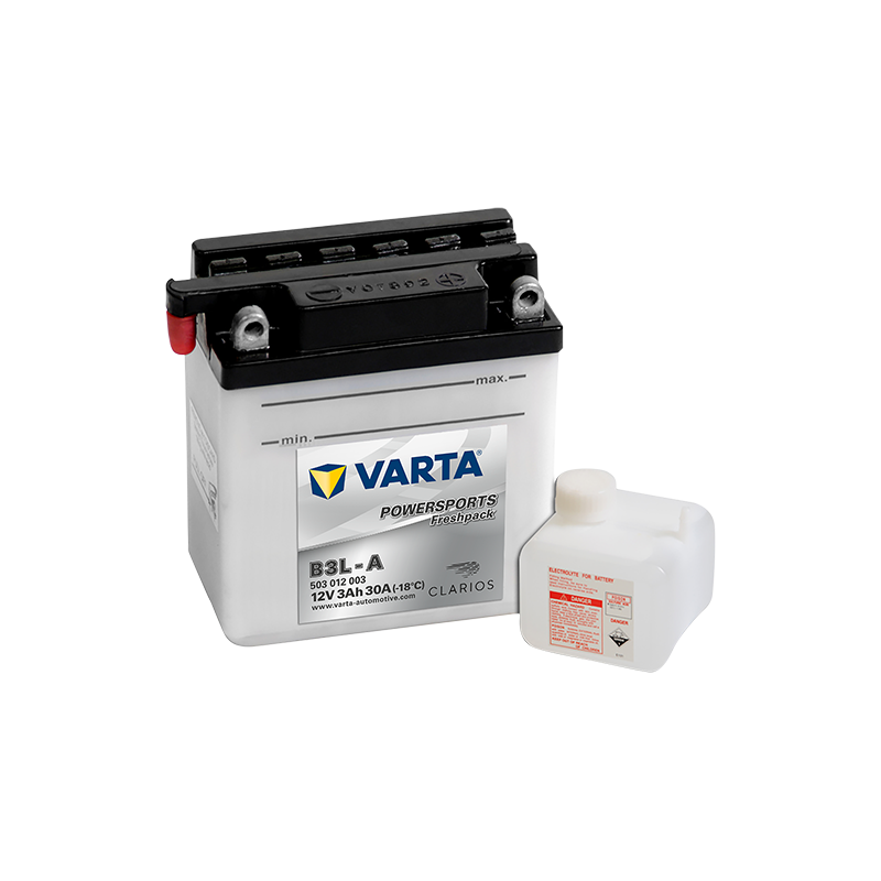 Batería varta yb3l-a 12v 3ah - 1