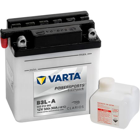Batería varta yb3l-a 12v 3ah - 1