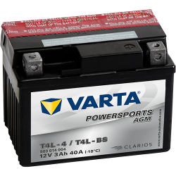 BATERÍA VARTA YT4L-4 YT4L-BS 12V 3Ah