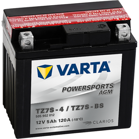 Batería varta ttz7s-4 ttz7s-bs 12v 7ah - 1