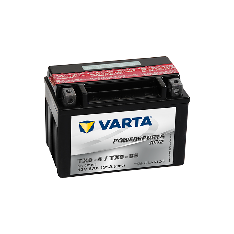 Batería varta ytx9-4 ytx9-bs 12v 8ah - 1