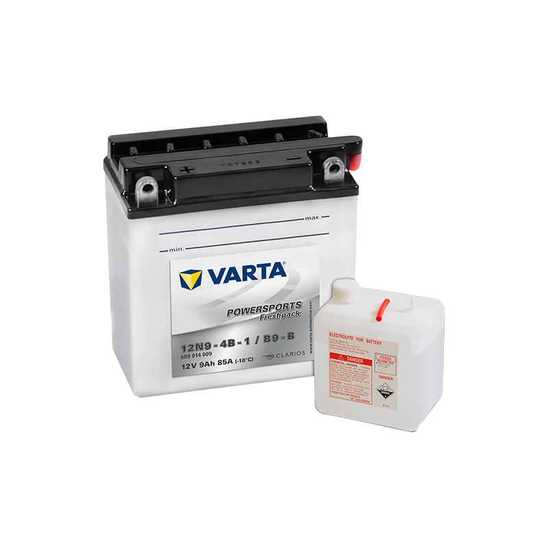 Batería varta 12n9-4b-1 yb9-b 12v 9ah - 1