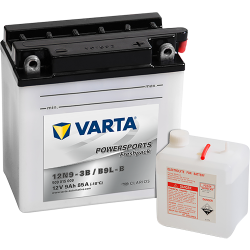 BATERÍA VARTA 12N9-3B YB9L-B 12V 9Ah