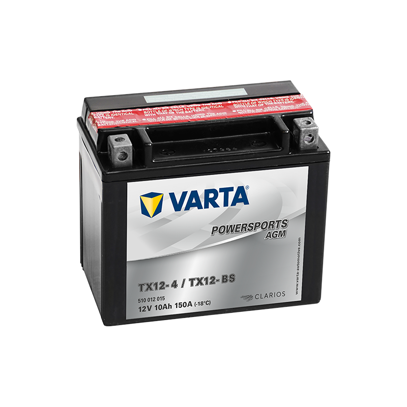 Batería varta ytx12-4 ytx12-bs 12v 10ah - 1
