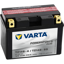 BATERÍA VARTA TTZ14S-4 TTZ14S-BS 12V 11Ah