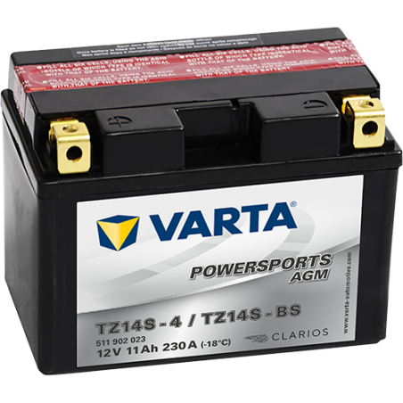 Batería varta ttz14s-4 ttz14s-bs 12v 11ah - 1