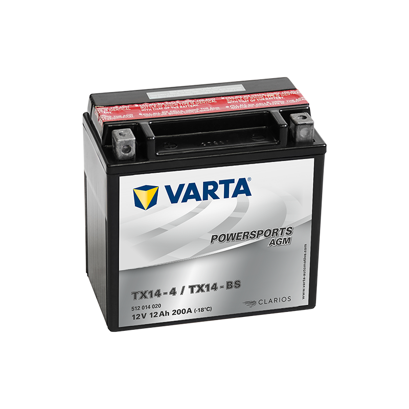 Batería varta ytx14-4 ytx14-bs 12v 12ah - 1