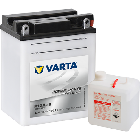 Batería varta yb12a-b 12v 12ah - 1