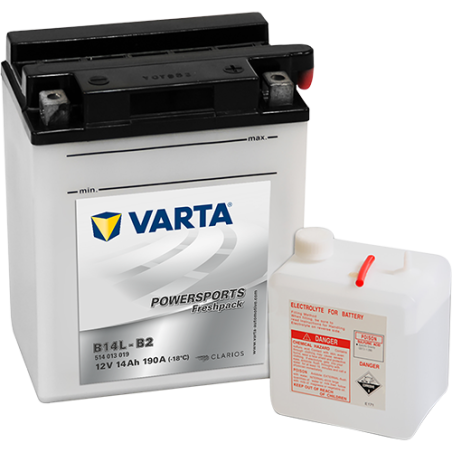 Batería varta yb14l-b2 12v 14ah - 1