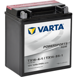 BATERÍA VARTA YTX16-4-1 YTX16-BS-1 12V 14Ah