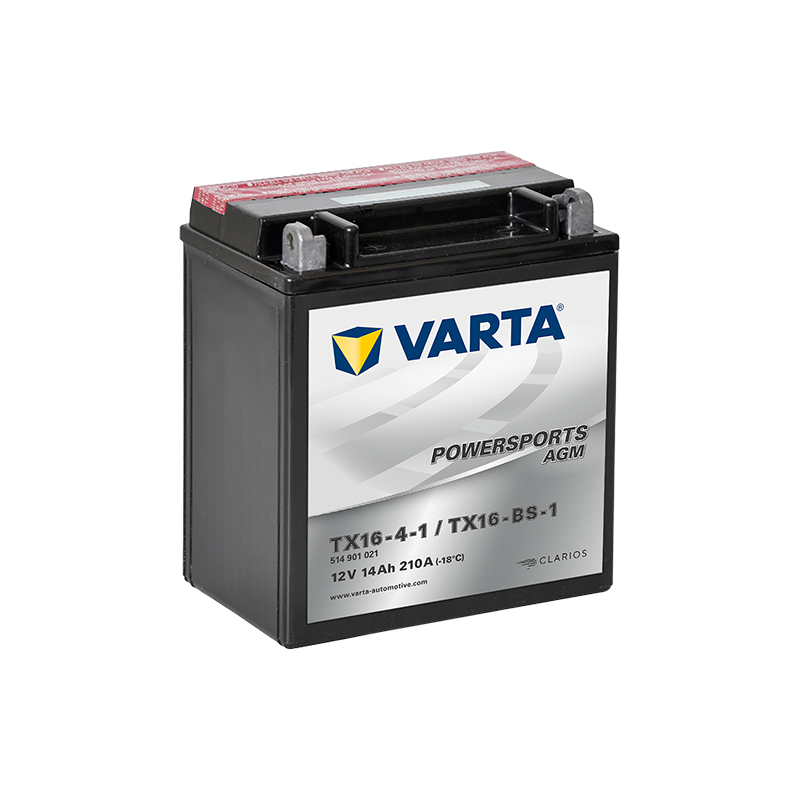 Batería varta ytx16-4-1 ytx16-bs-1 12v 14ah - 1