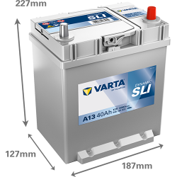 Batería varta a13 12v 40ah - 2