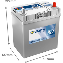 Batería varta a14 12v 40ah - 2