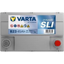Batería varta b23 12v 45ah - 4