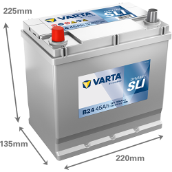 Batería varta b24 12v 45ah - 2