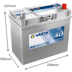 Batería varta b32 12v 45ah - 2