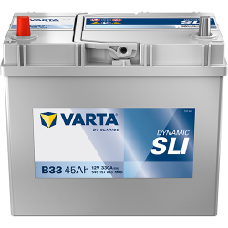 BATERÍA VARTA B33 12V 45Ah