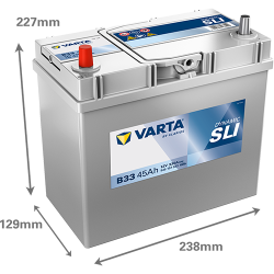 Batería varta b33 12v 45ah - 2