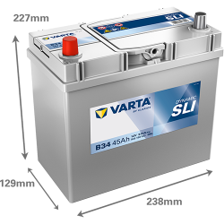 Batería varta b34 12v 45ah - 2