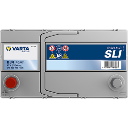 Batería varta b34 12v 45ah - 4