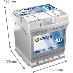 Batería varta b36 12v 44ah - 2