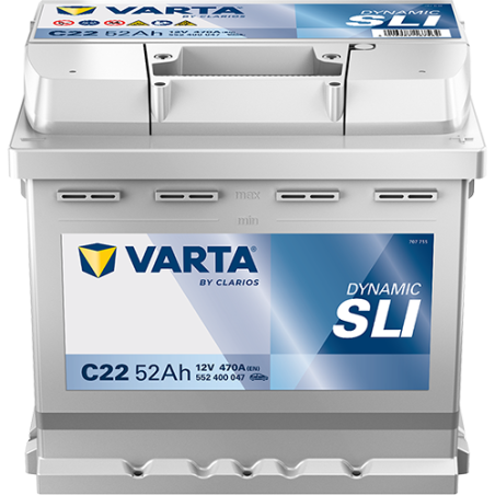 Batería varta c22 12v 52ah - 1