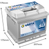 Batería varta c6 12v 52ah - 2