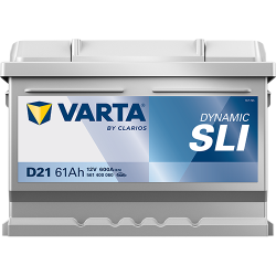 Batería varta d21 12v 61ah - 3