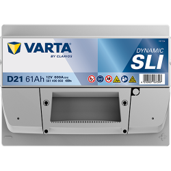Batería varta d21 12v 61ah - 4