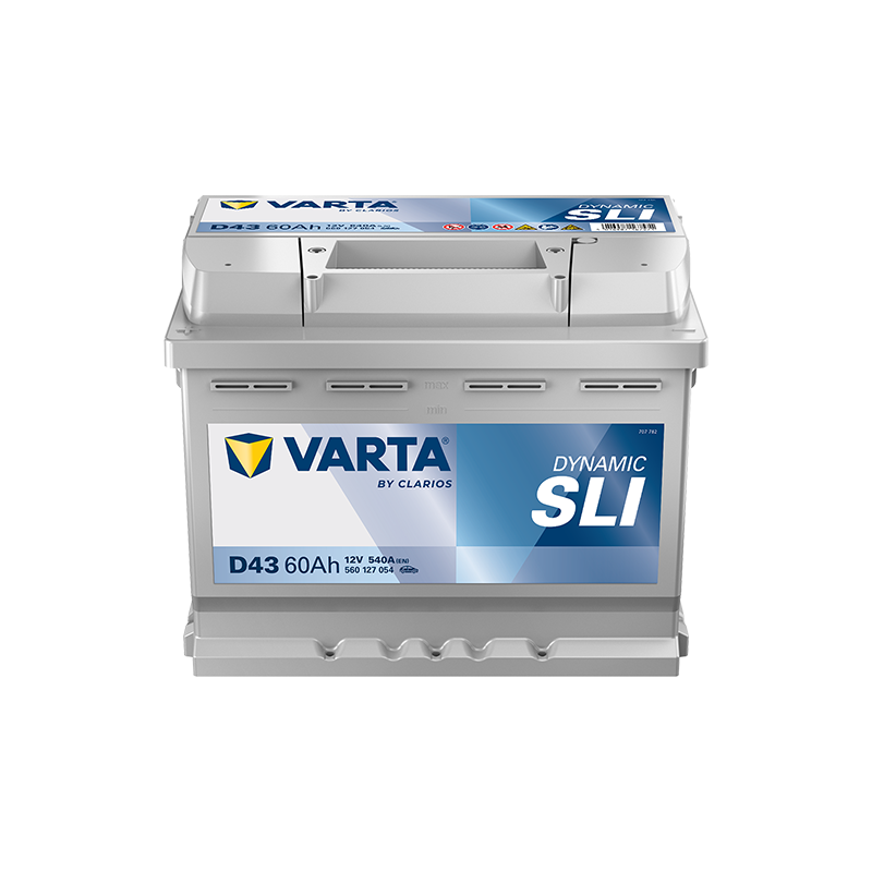 Batería varta d43 12v 60ah - 1