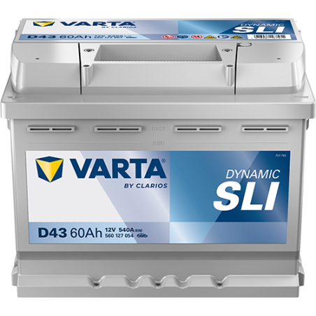 Batería varta d43 12v 60ah - 1