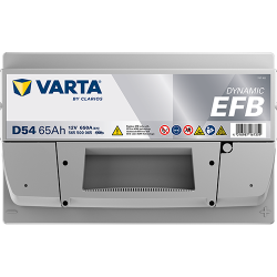 Batería varta d54 12v 65ah - 4