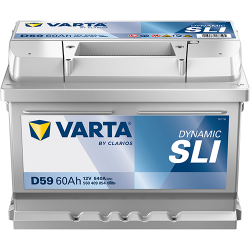 Batería varta d59 12v 60ah - 1
