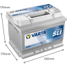Batería varta d59 12v 60ah - 2