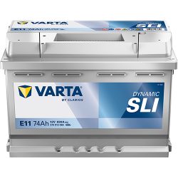 BATERÍA VARTA E11 12V 74Ah