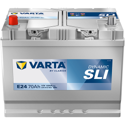 BATERÍA VARTA E24 12V 70Ah