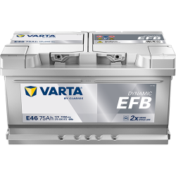 Batería varta e46 12v 75ah - 1