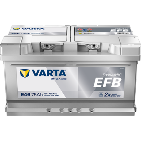Batería varta e46 12v 75ah - 1