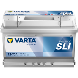 BATERÍA VARTA E9 12V 70Ah
