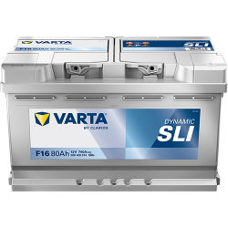 BATERÍA VARTA F16 12V 80Ah