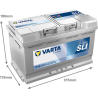 Batería varta f16 12v 80ah - 2