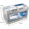 Batería varta f18 12v 85ah - 2
