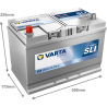 Batería varta g8 12v 95ah - 2