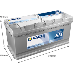 Batería varta i1 12v 110ah - 2