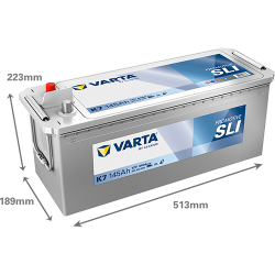 Batería varta k7 12v 145ah - 2