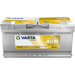 BATERÍA VARTA LA105 12V 105Ah