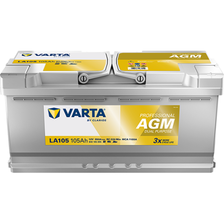 Batería varta la105 12v 105ah - 1