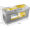 Batería varta la105 12v 105ah - 2