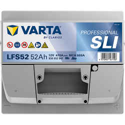 Batería varta lfs52 12v 52ah - 4